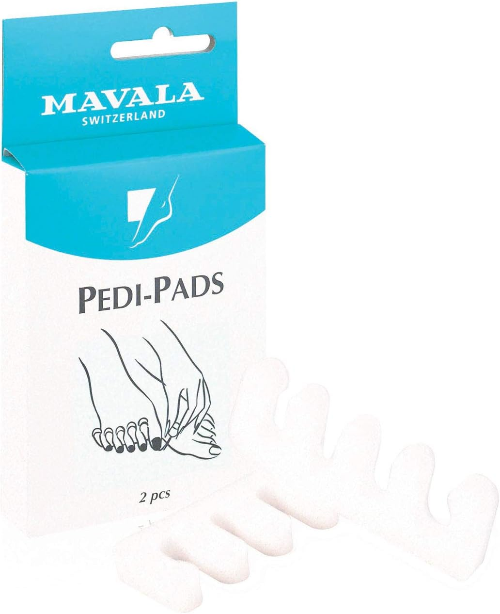 Mavala Switzerland Pedi-Pads Toe Separators 2Pcs, 2 Count