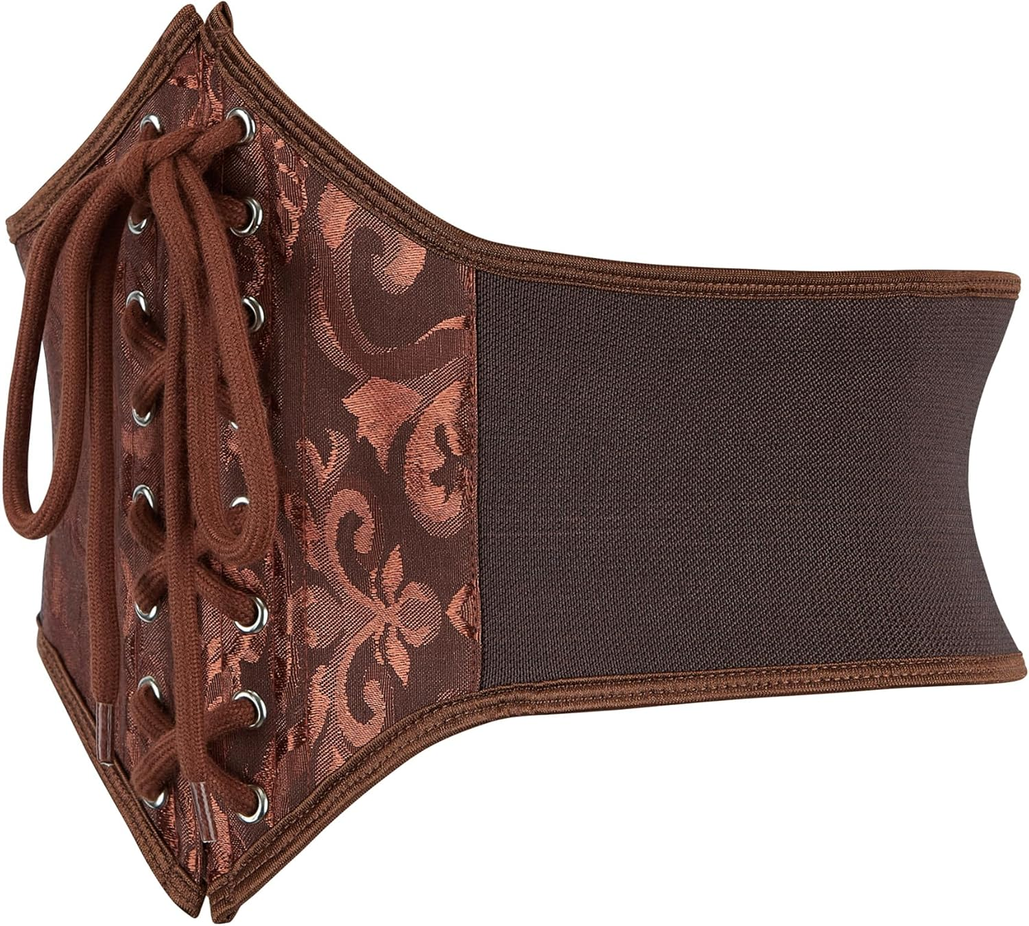 Alivila.Y Fashion Corset Women'S Faux Leather Underbust Waist Belt Corset image number 3