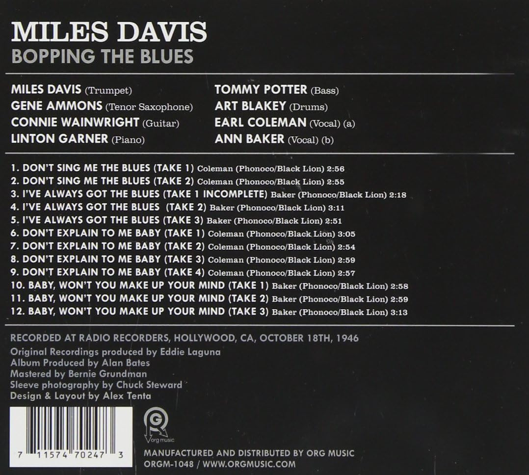 Bopping the Blues (33Rpm) image number 2