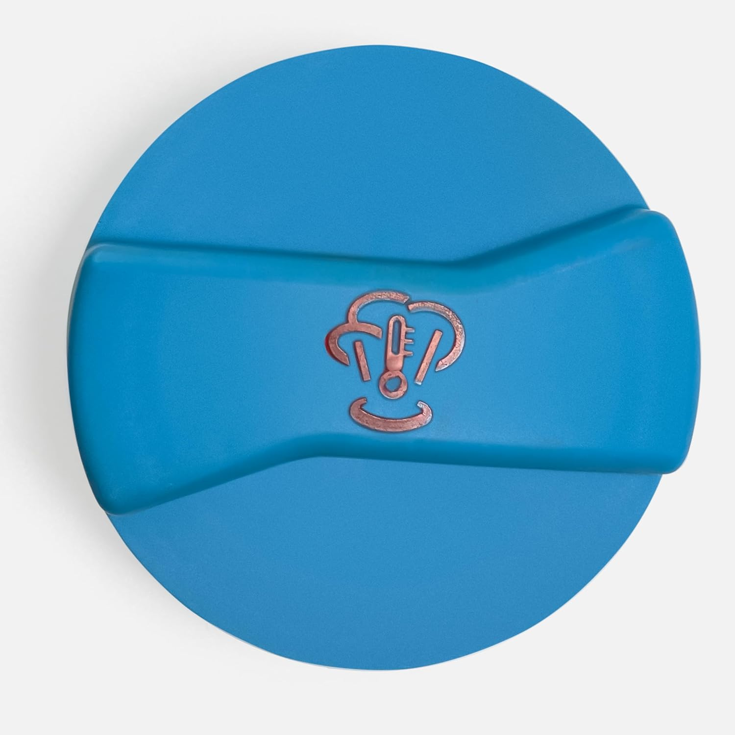 Click&Fit Blue Coolant Overflow Reservoir Cap Compatible with Audi 2000-2012, VW 1999-2012 Engine Antifreeze Expansion Tank Lid 1J0121321B, 3B0121321, Thread Dia 2.42In (61.8 Mm) image number 6