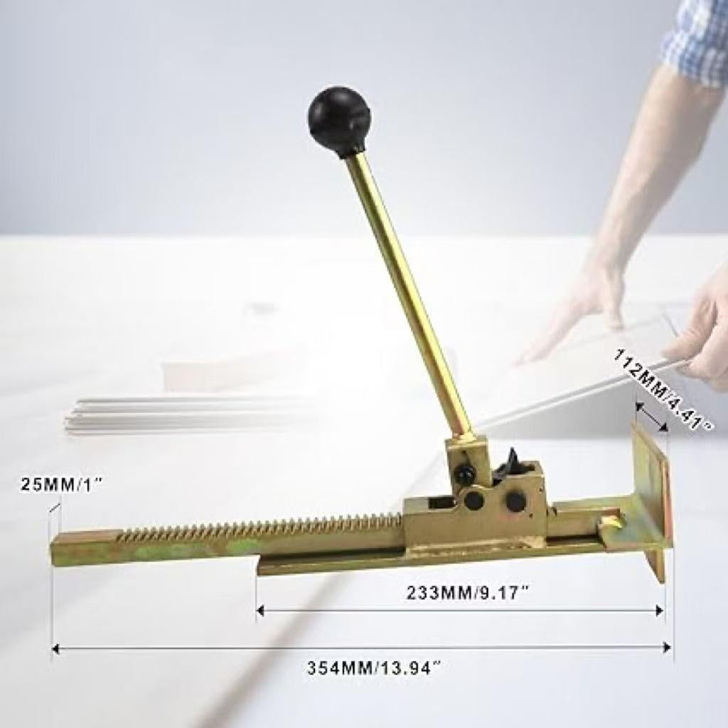 2 PCS Professional Flooring Jacks for Hardwood Floors- Hardwood Floor Installation & Straightening Tool with Precision Positioning for Wood Laminate Flooring, DIY & Pro Alignment Kit (Golden) image number 3