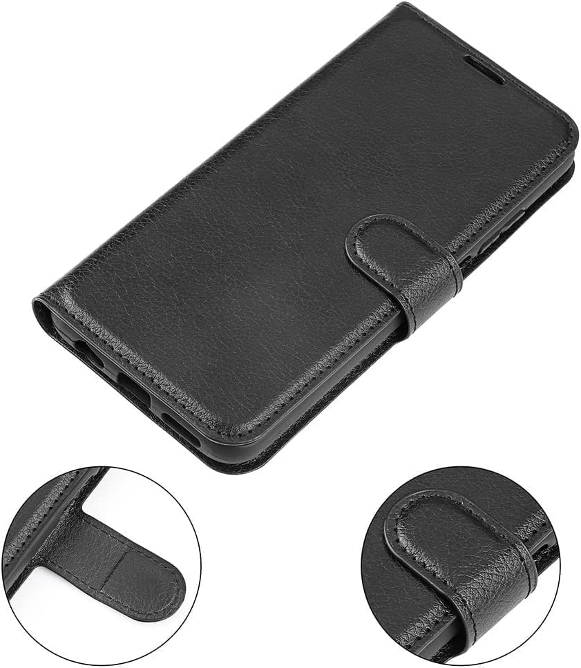 T Tersely Wallet Case Cover for Samsung Galaxy S24 FE 5G (2024), Premium Protective PU Leather Flip Magnetic Case with Card Slots Stand Feature - Black image number 6
