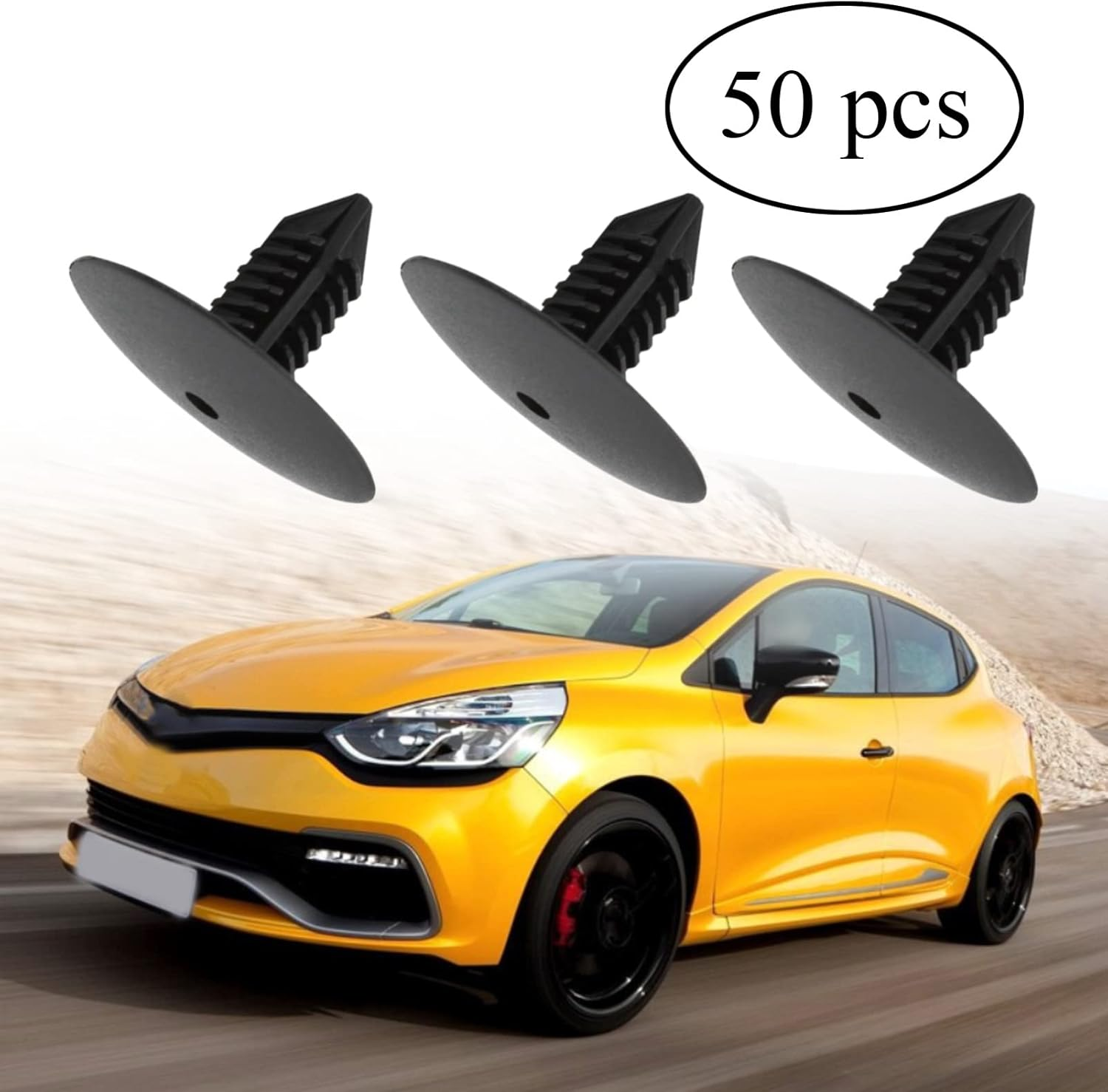 50Pcs Wheel Arch Trim Splash Guard Spruce Clips for Clio Scenic Megane Master Trafic Kangoo Duster Suv Logan 7703077435 image number 4