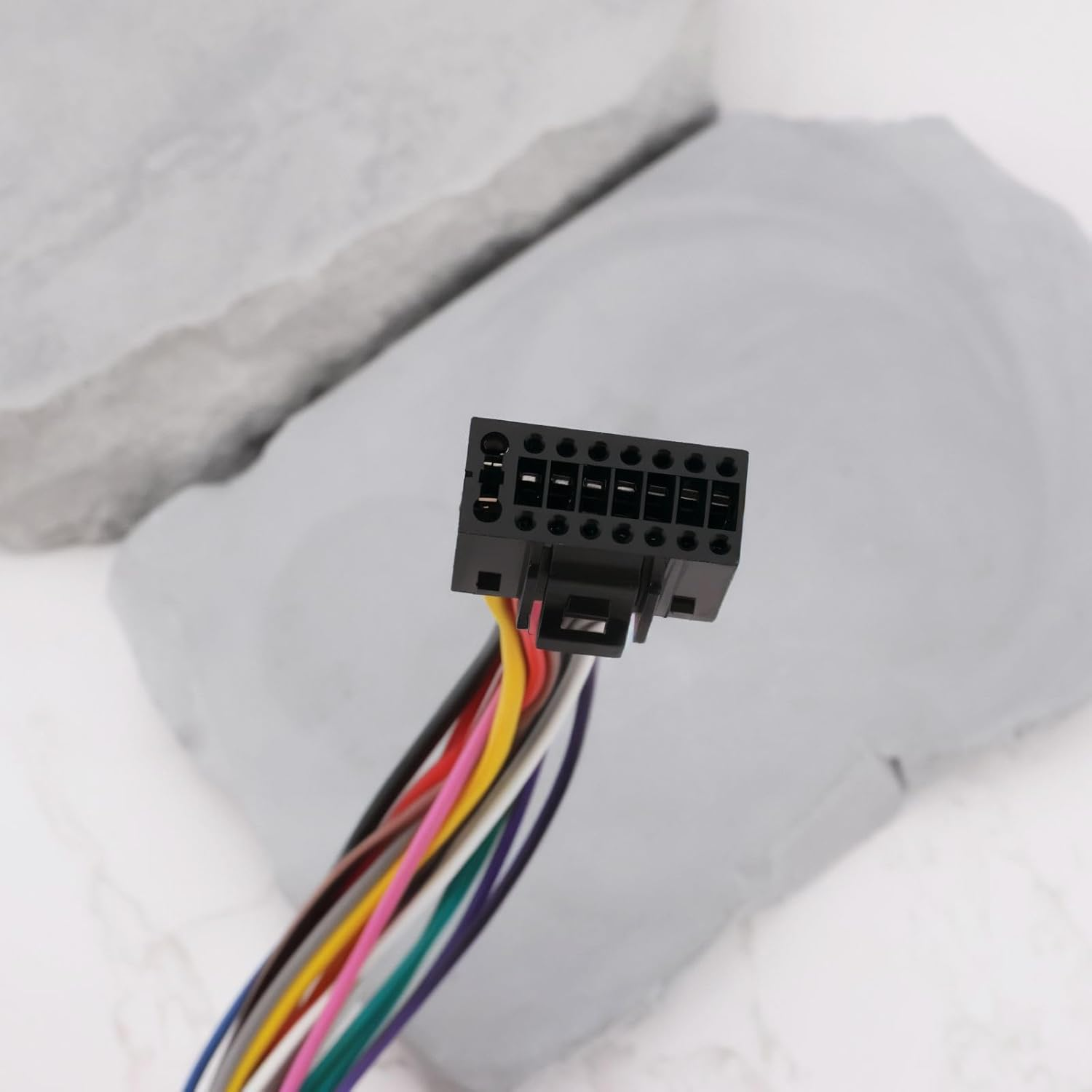 YINETTECH 1Pc 20-Pin Android Car Radio Wire Harness Adapter 16-Pin ISO Stereo Cable with Antenna Plug Compatible with Nissan Sunny 2012-2016 Compatible with Nissan Sylphy 2012-2016 image number 5