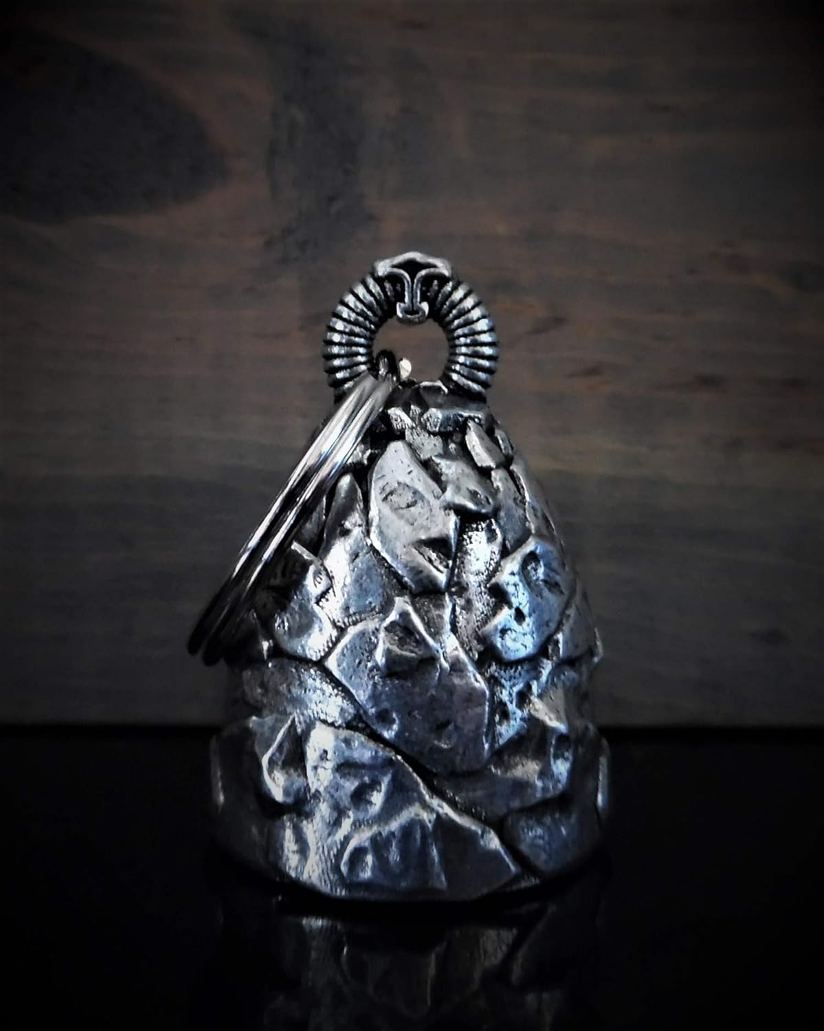 Bravo Bells Celtic Cross Diamond Bell - Biker Bell Accessory or Key Chain for Good Luck on the Road