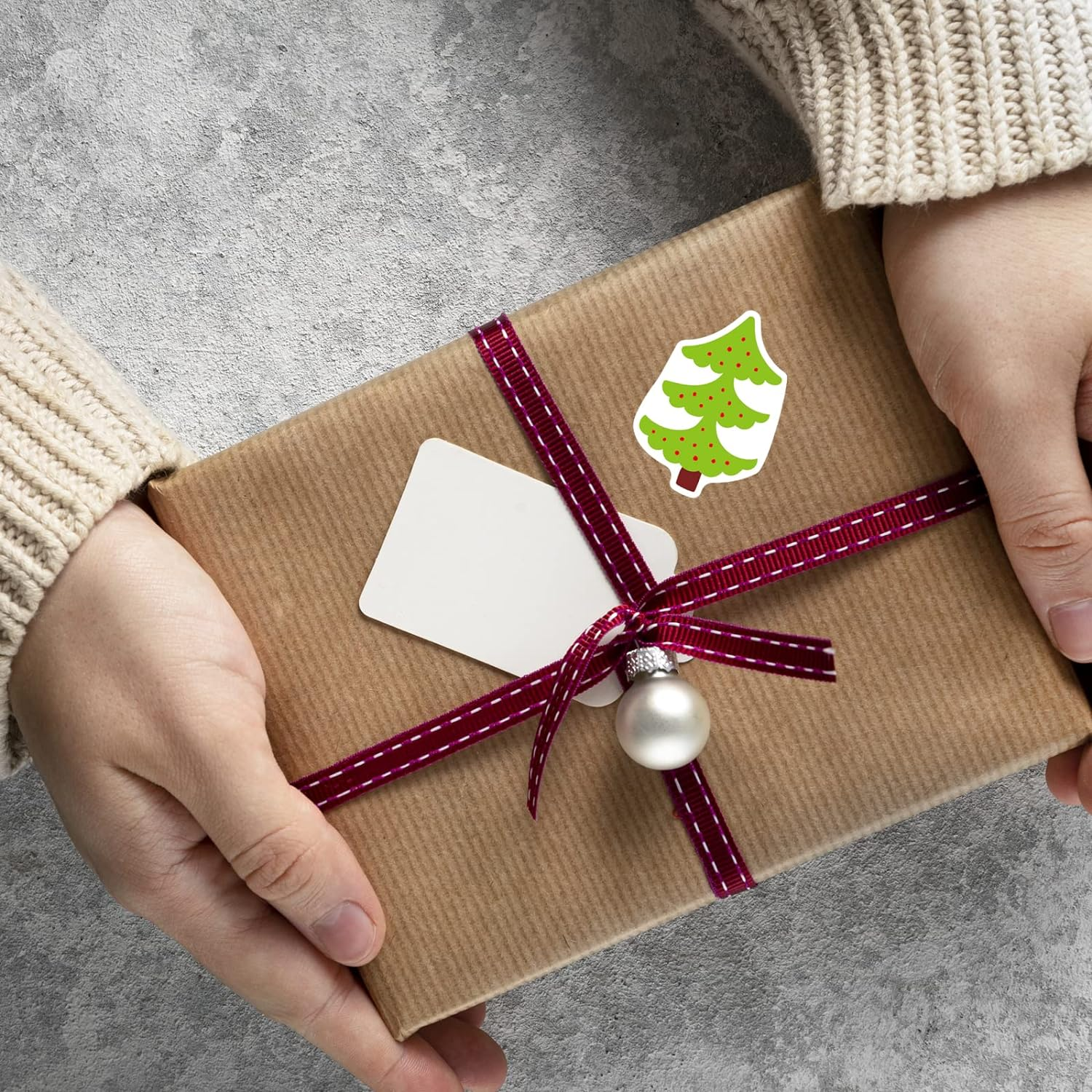 Christmas Stickers for Kids, 226Pcs Kids Christmas Xmas Stickers Self Adhesive Paper Stickers, Merry Xmas Crafting Santa Snowman Holiday Stickers for Scrapbook, Reward Stickers for Kids image number 2