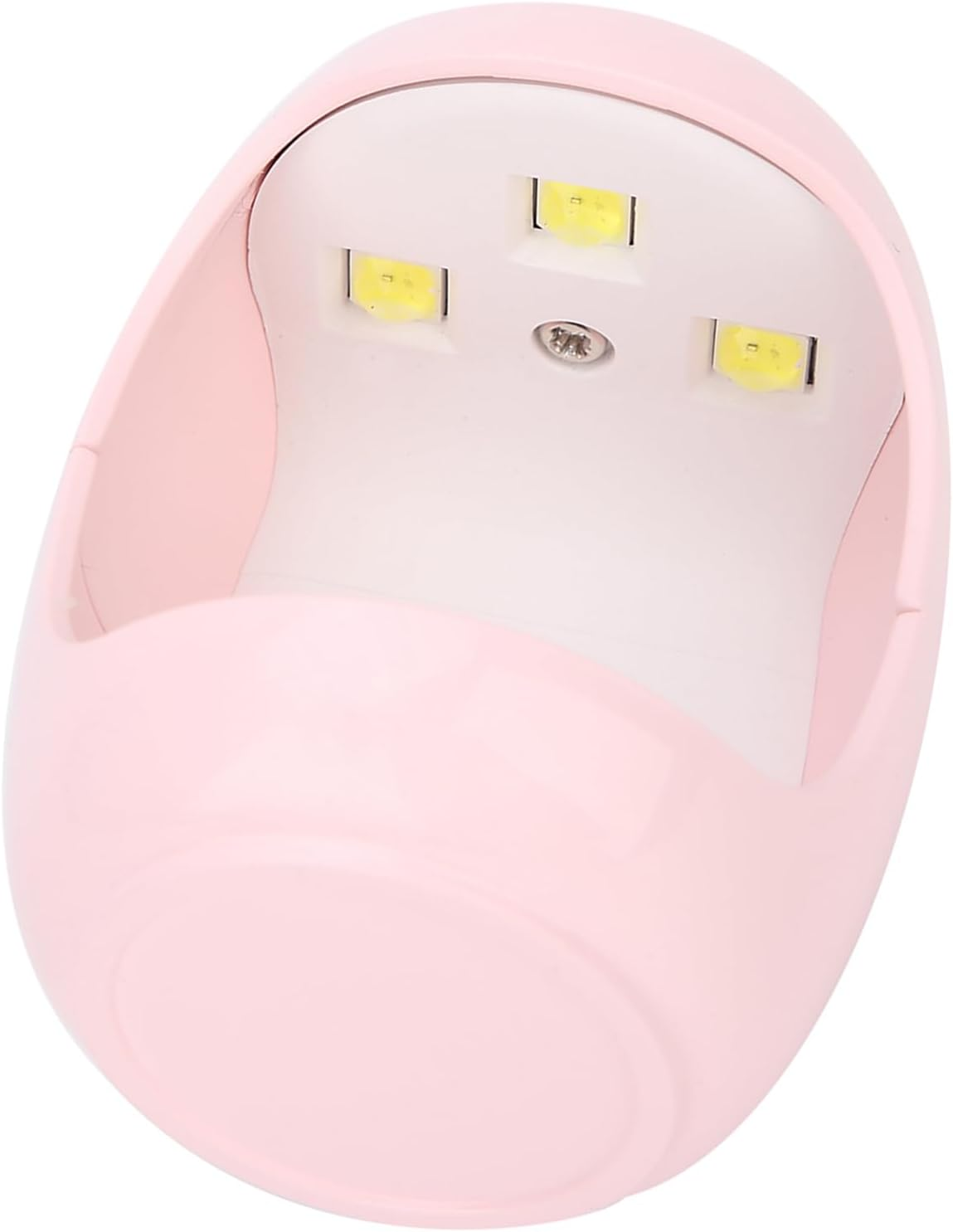 Haofy Mini USB UV LED Nail Dryer, Gel Nail Polish Dryer Lamp, Automatic Sensor Multi-Timer for One Finger Control Quick Drying Portable Curing Machine (Pink) image number 2