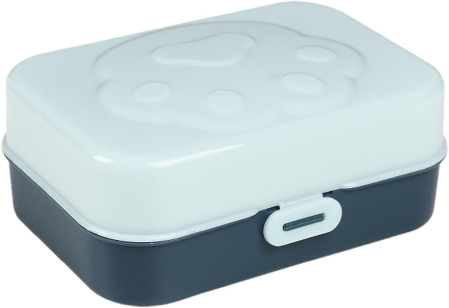 Travel Box for Shampoo Bar - Travel Shampoo Bar Container | with Sealing Lid Drain Case for Shampoo Bar for Body Wash Cat Paw Design | Bar Box image number 5