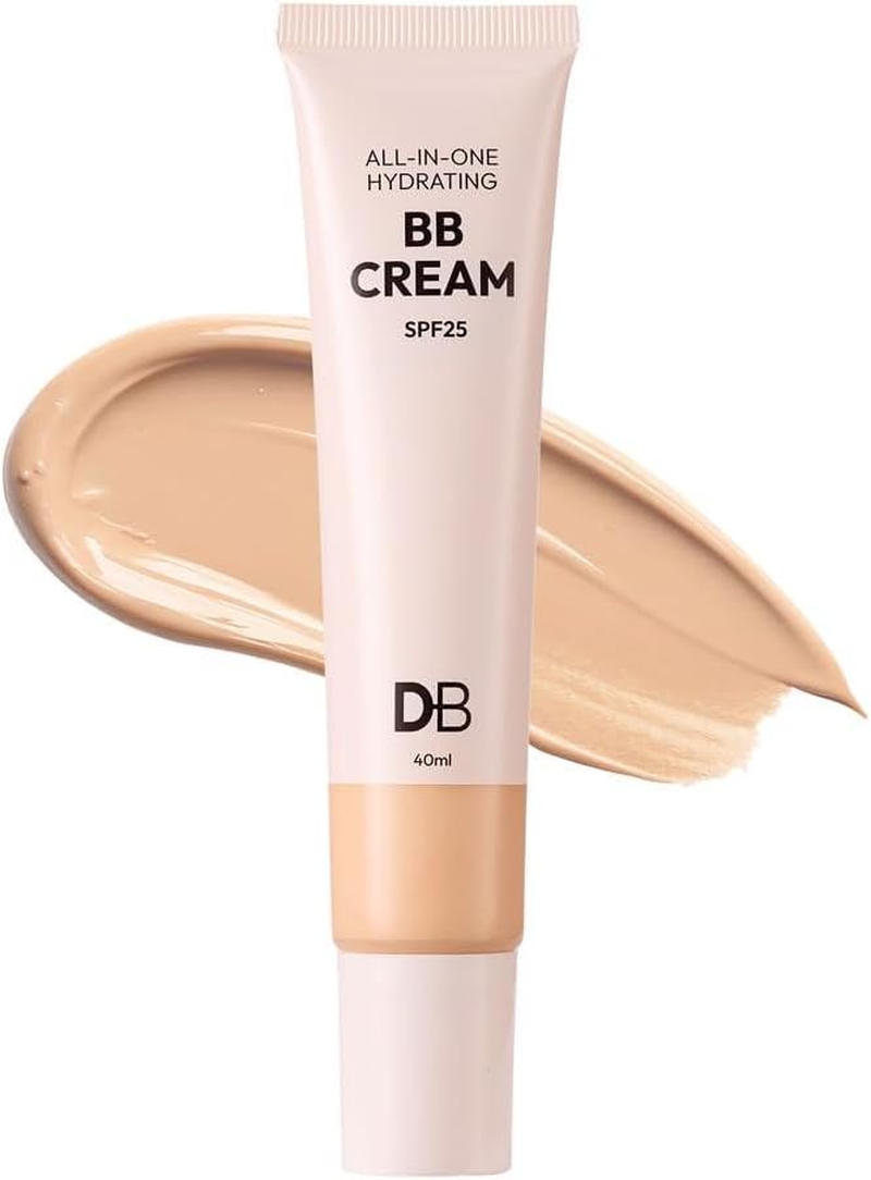 DB Cosmetics BB Cream SPF 25 - Hydrating Light Coverage Natural Glow - 40Ml (Deep)