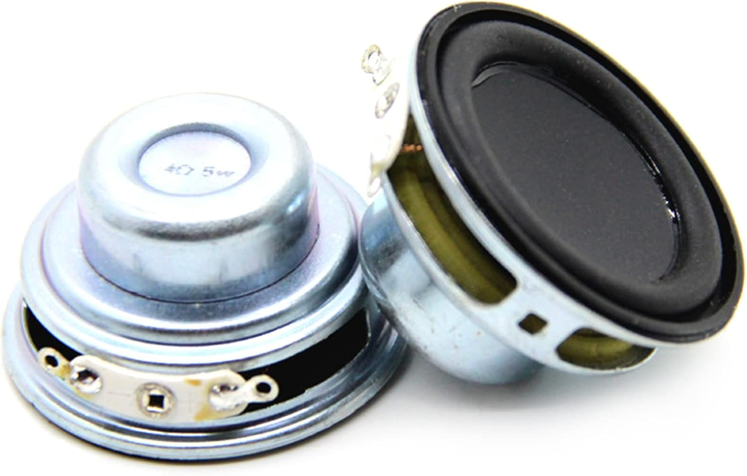 Bjworeye 2Pcs Audio Speaker 4&Omega; 5W 40Mm 1.5 Inch Full Range Multimedia Speaker Loudspeaker DIY Sound Mini Speaker for Home Theater image number 2