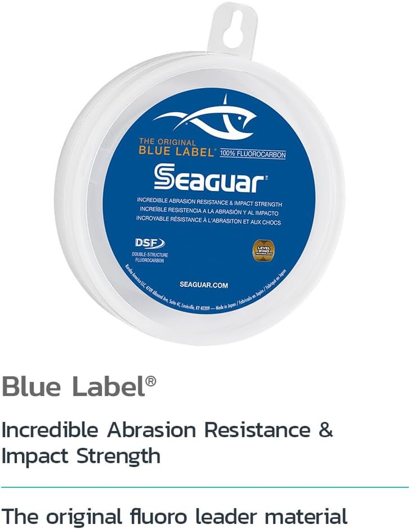 Seaguar Blue Label 100% Fluorocarbon Fishing Line image number 4