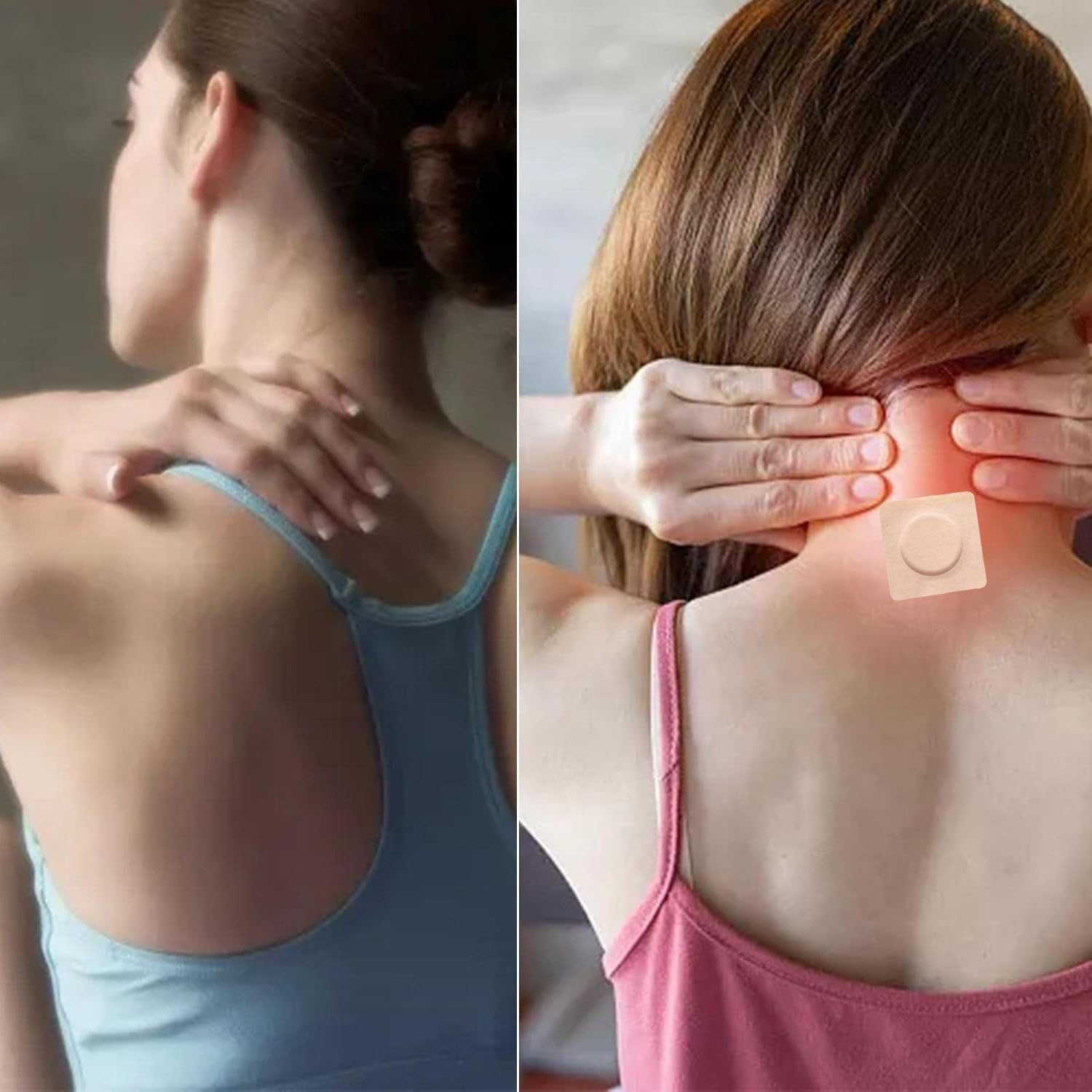 100Pcs Castor Oil Pack Wrap for Belly Button, 2 Inch Self-Adhesive Castor Oil Patches, Highly Absorbent Belly Button Patches for Work Sleep, Oils Not Included