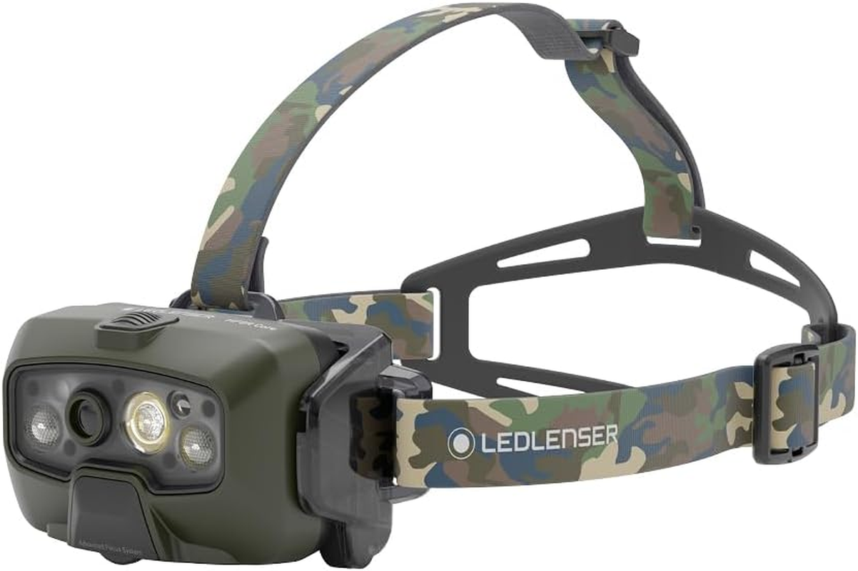 Ledlenser HF8R Core 1600Lm Rechargeable IP68 Adaptive Light Beam Technology Headlamp (Black)