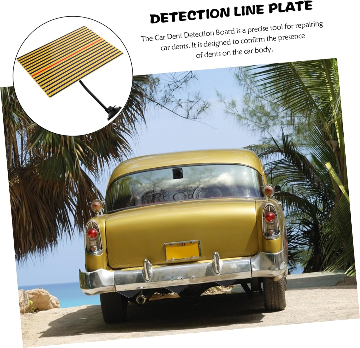 OSOLADY Auto Dent Removal Light Board Tool Paintless Lamp Panel for Body Repair Kit image number 2