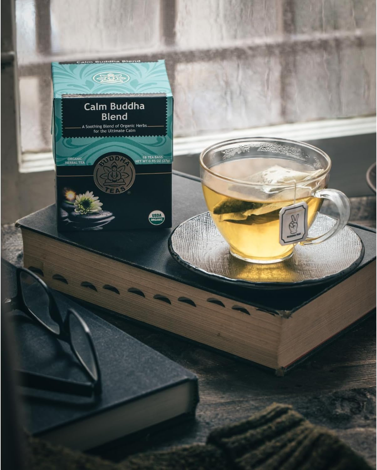 Buddha Teas Calming Buddha Blend Herbal Tea 18 Teabags image number 2