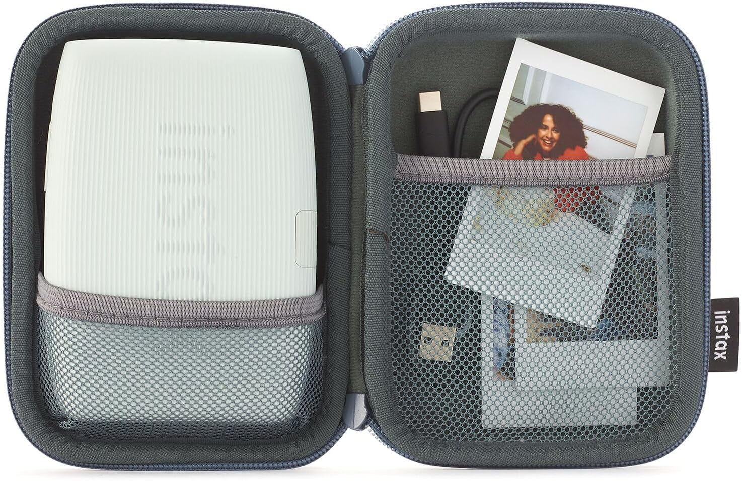 Instax Fujifilm Mini Link 3 Case, Blue - Pink image number 5