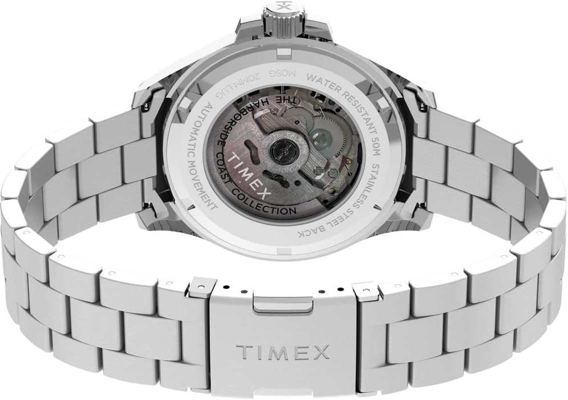 Timex Men'S Harborside Coast Automatic 44Mm Watch image number 3