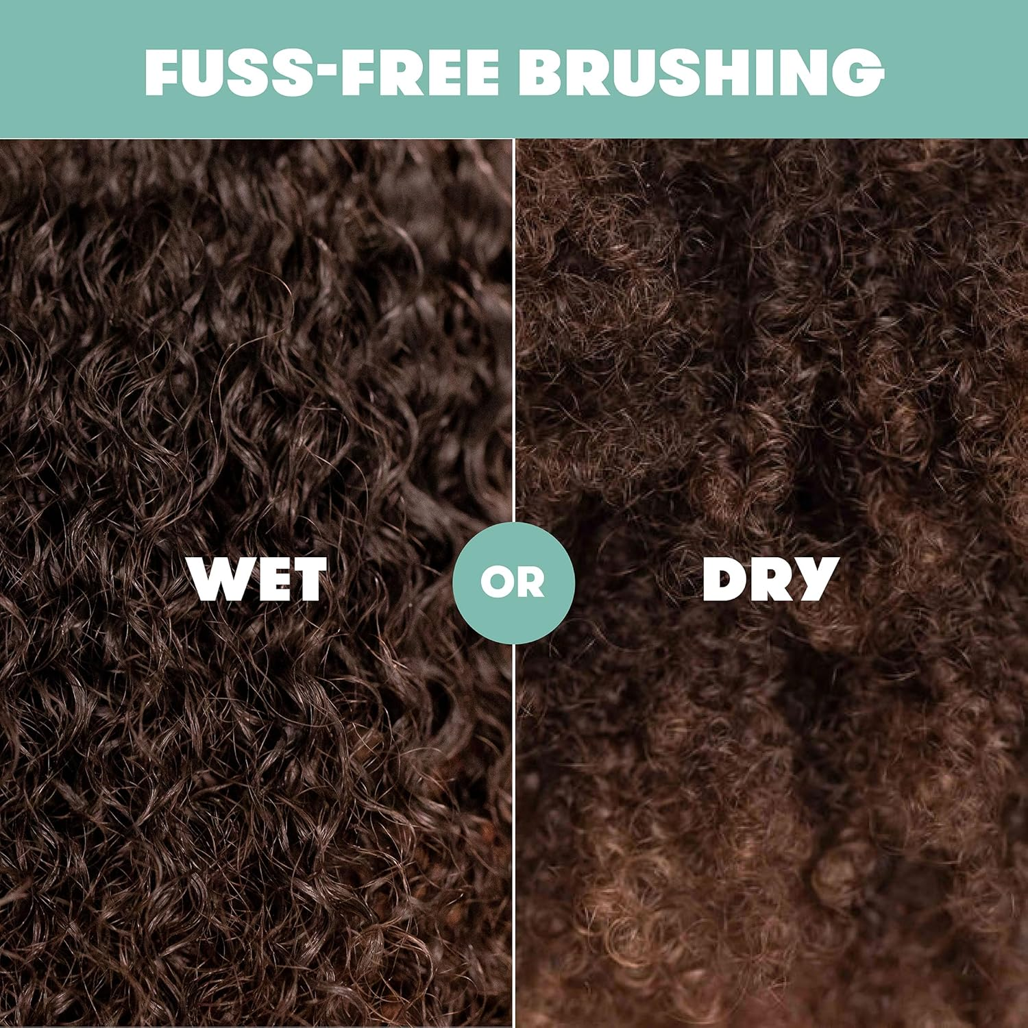 Frida Baby Toddler Hair Brush: Strong Bristle Hair Brush for Thick or Curly Hair image number 4