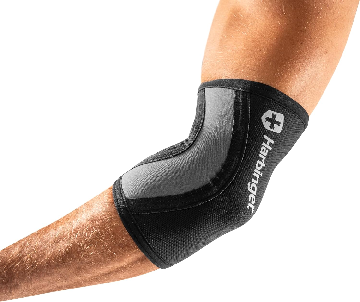 Harbinger Pro Elbow Sleeves, Black, 4Mm image number 3