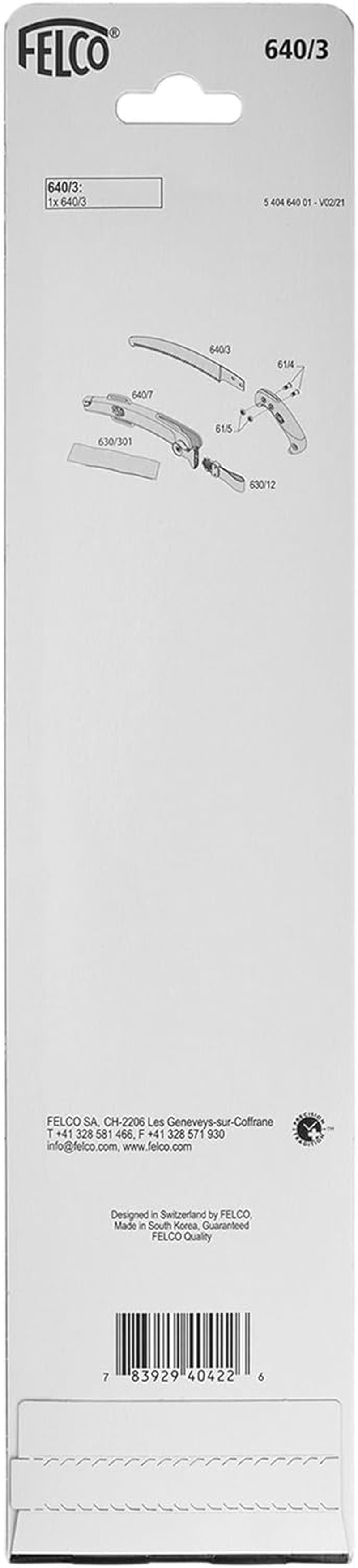 Felco 640/3 Replacement Cutting Blade image number 2