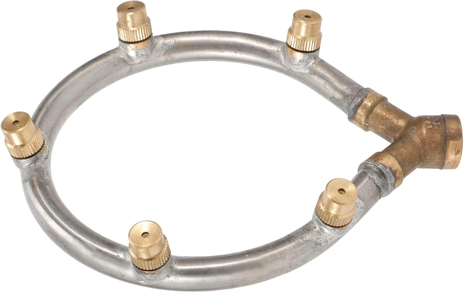 Changor 5 Head Adjustable Misting Nozzle Atomizing Spray Head Stainless Steel Atomizing Spray Head Misting Nozzles for Fine Mist to Water Column with G1/4In Female Thread image number 5