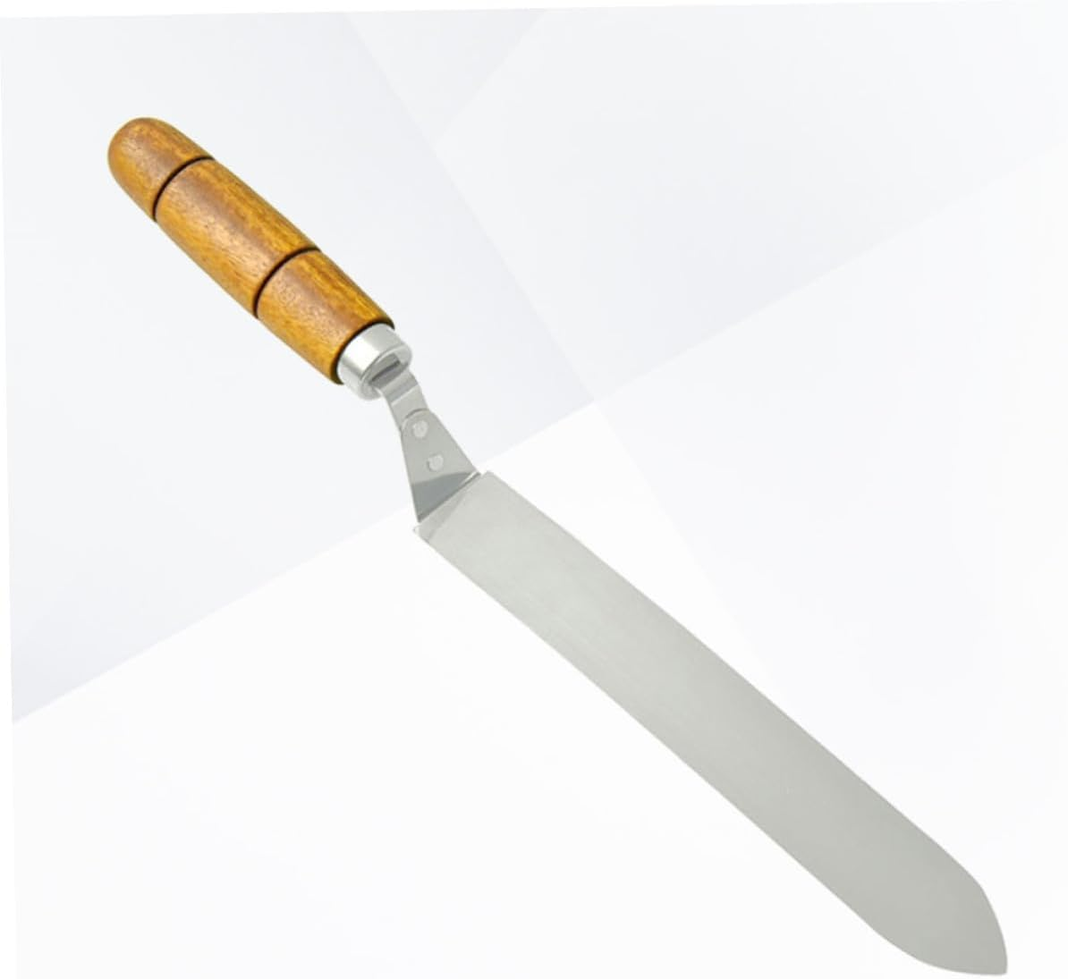 Toddmomy Stainless Steel Uncapping Knife Honey Extractor Tool with Wooden Handle Efficient Z Type Honey Scraper for Beekeeping Small Easy Operation Practical Equipment for Random Color image number 4