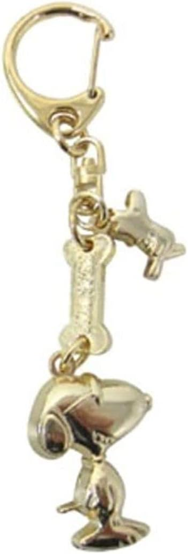 Ushikubo Kogei SN-047 Snoopy Cast Key Holder, Silver Fulbi image number 6