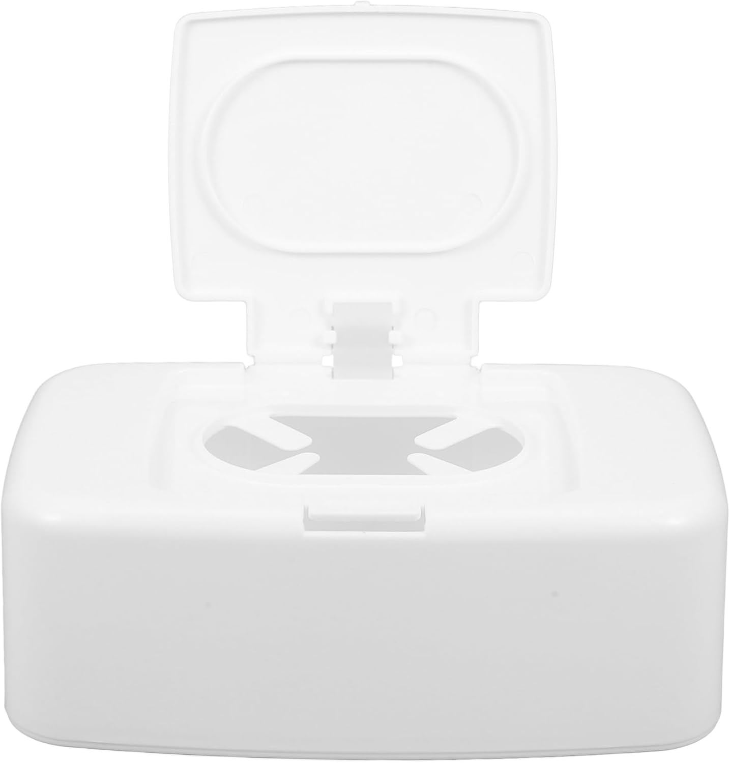 Ipetboom Refillable Wipe Dispenser Box, Wet Wipe Holder, Portable Wipes Container with Lid, White, 6.69 X 4.13 X 2.36 Inches, Keeps Wipes Fresh for Nursery, Kitchen, Bathroom, and Travel image number 5