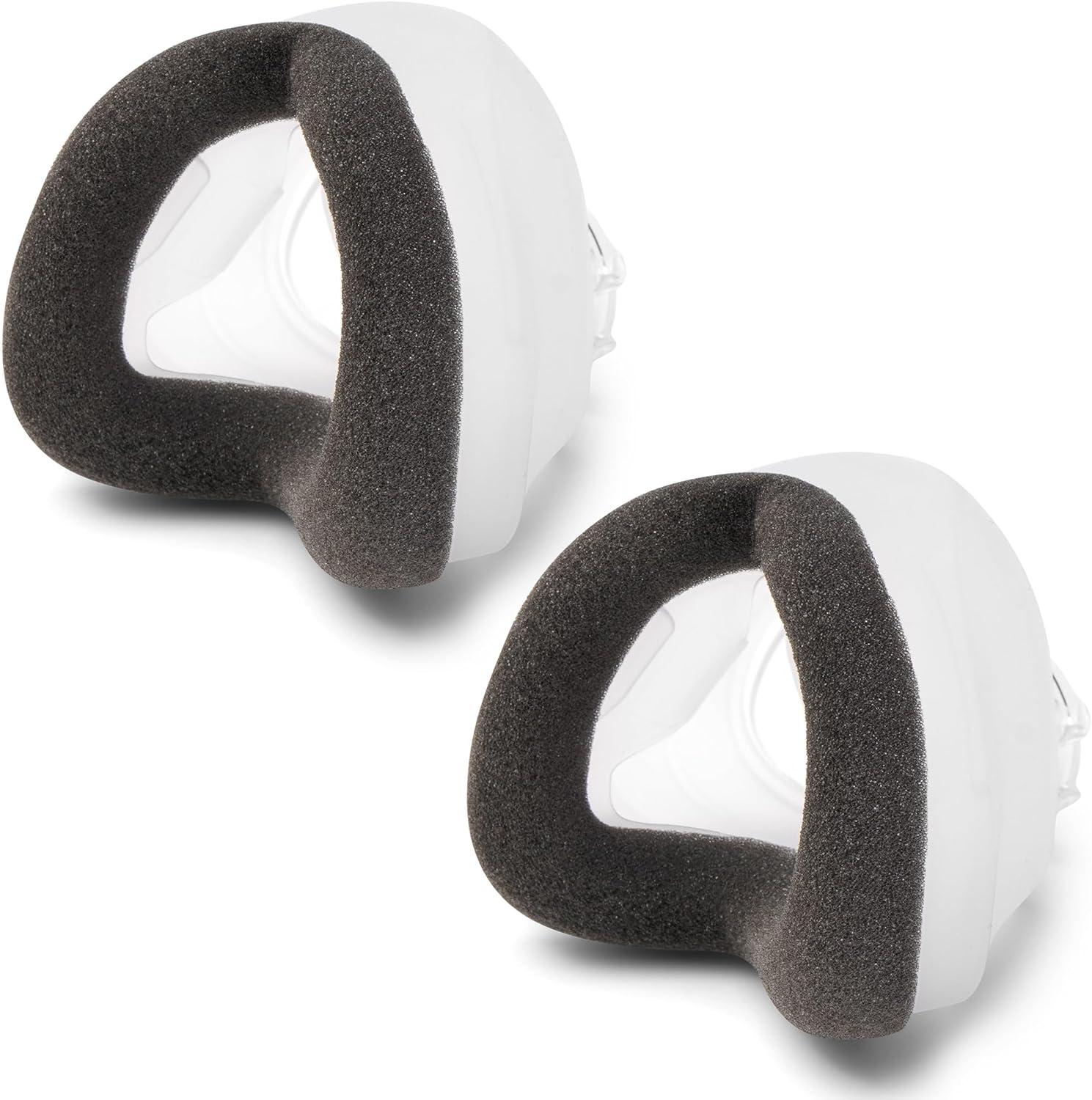 2 PCS Replacement Mask Cushion (M) Compatible with Airtouch N20 & Airfit N20, Upgraded Brown Memory Foam for Soft Fit & Comfort, Great Value CPAP Nasal Pillow for N20 Supplied by Airsmart, Medium image number 5