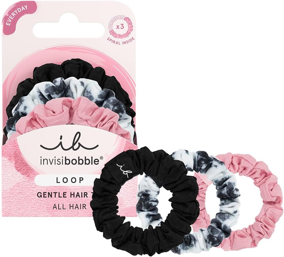 Invisibobble LOOP+ Be Strong Hair Ties - Designed for Thick, Curly, Textured Hair - Strong Hold Ponytail and Updo Accessory from Day to Night - Less Damage, Less Marks image number 2