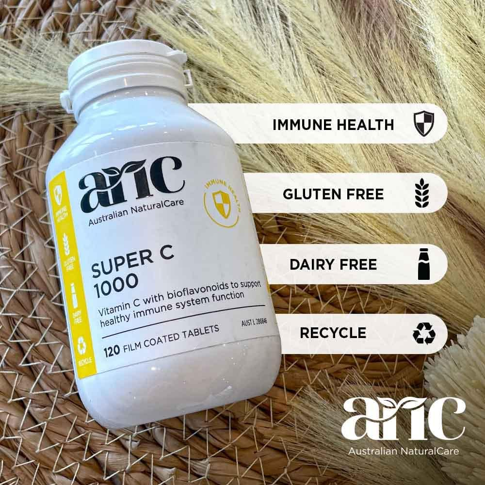 Australian Naturalcare - Super C 1000 120 Tabs