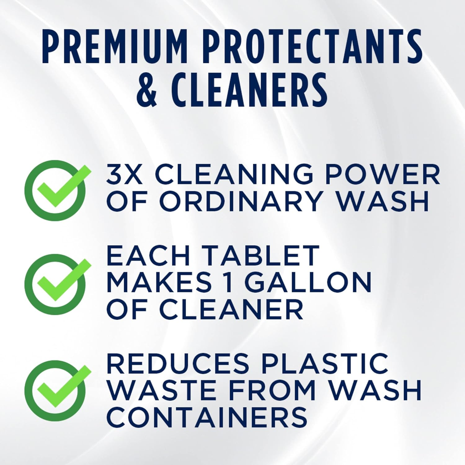 303 (230395) Products Automotive Instant Windshield Washer - 3X Cleaning Power - Super Concentrated Tablets - Just Add Water, 25 Tablet image number 3