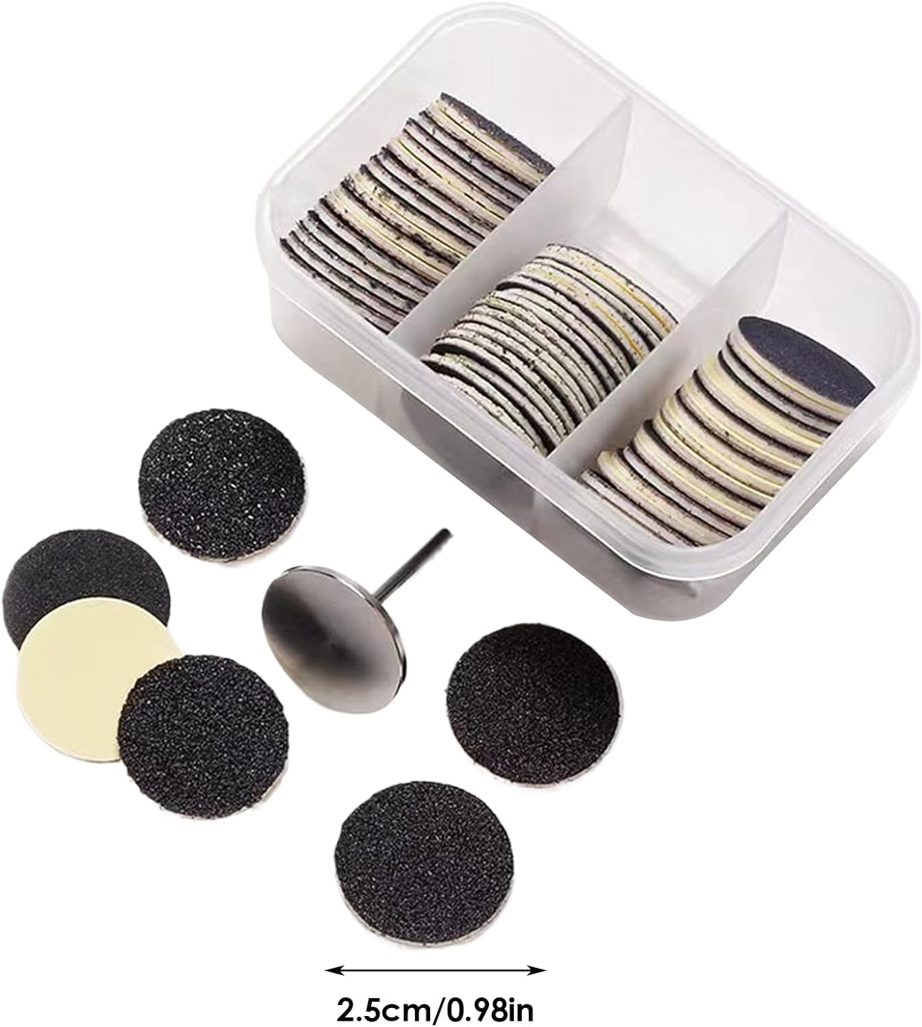 Emery Boards for Nails | Professional Nail File Set,Health Care Supplies for Travel Salon Spa Home Manicure Wedding Bridal Family Kids Seniors image number 1