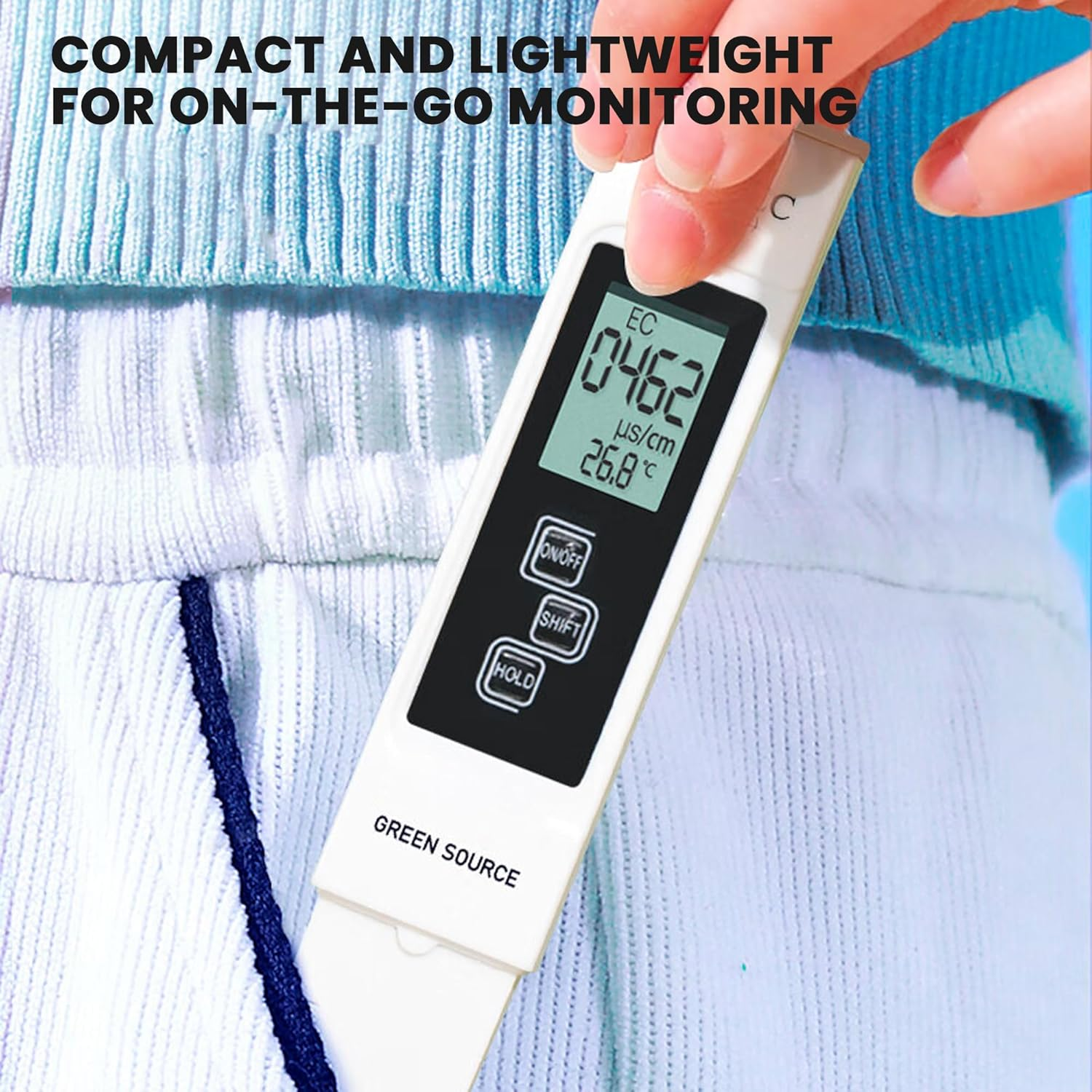 Water Testing Kits for Drinking Water- 4 in 1 TDS Meter TDS EC & Temperature(&deg;C,&deg;F) Meter,Accurate & Reliable Digital Tap, Well, Swimming Pool,Hydroponics, Aquarium, RO/DI System image number 1