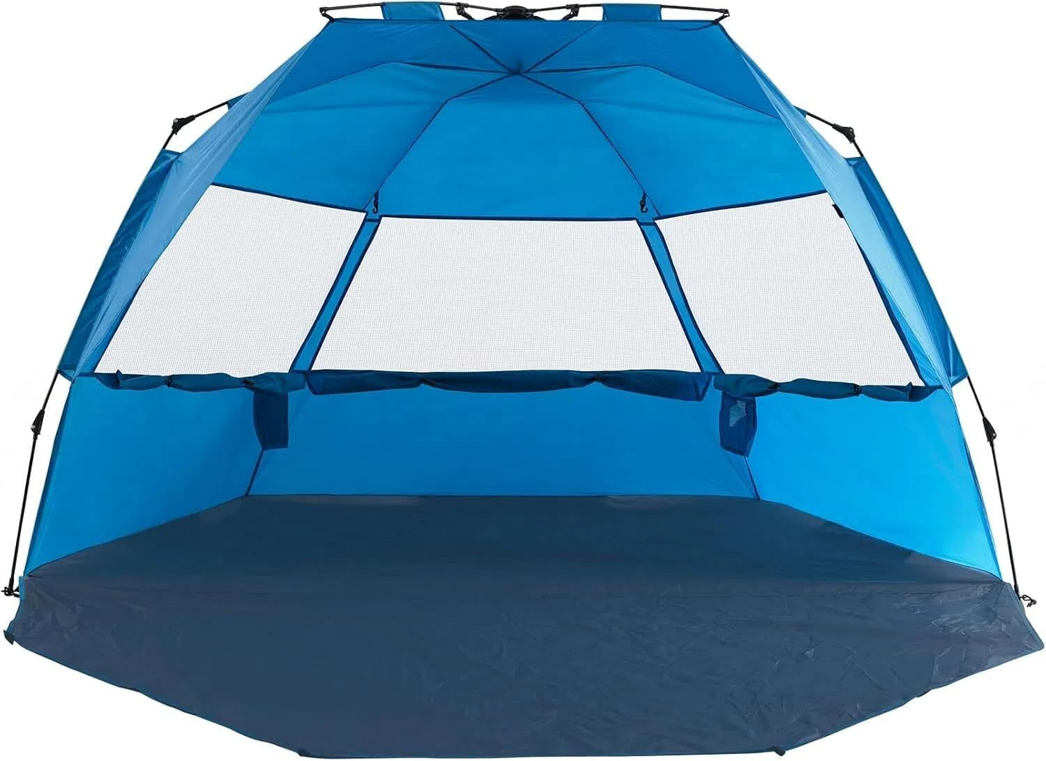 Alvantor Beach Tent Coolhut plus Beach Umbrella Sun Shelter Cabana Automatic Pop up UPF 50 Sun Shade Portable Camping Hiking Canopy Easy Set up Light Weight Windproof Stable 2-3 Person
