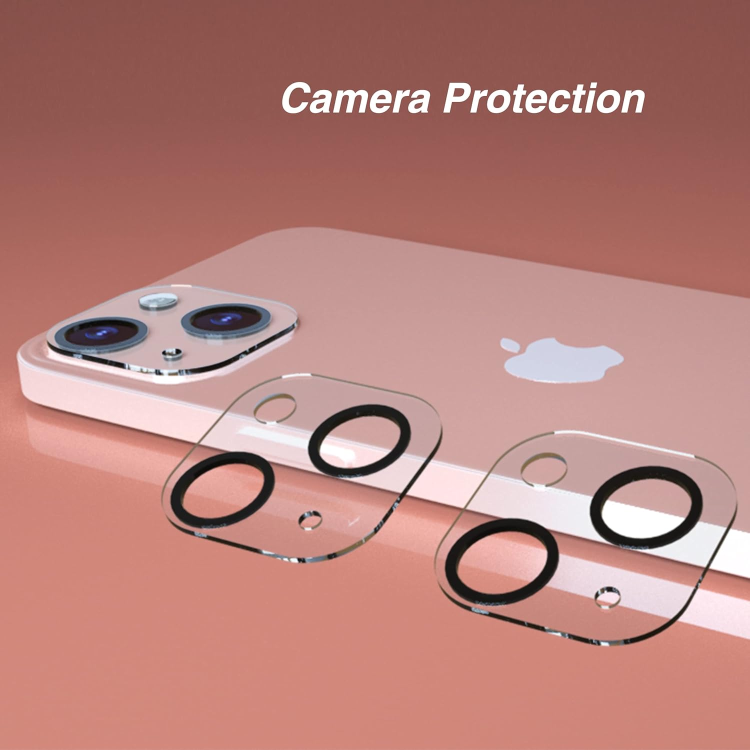 Ailun 3 Pack Camera Lens Protector for Iphone 15 / Iphone 14 ＆ Iphone 15 Plus/Iphone 14 Plus,Tempered Glass,9H Hardness,Ultra Hd,Anti-Scratch,Case Friendly,Does Not Affect Night Shots image number 1