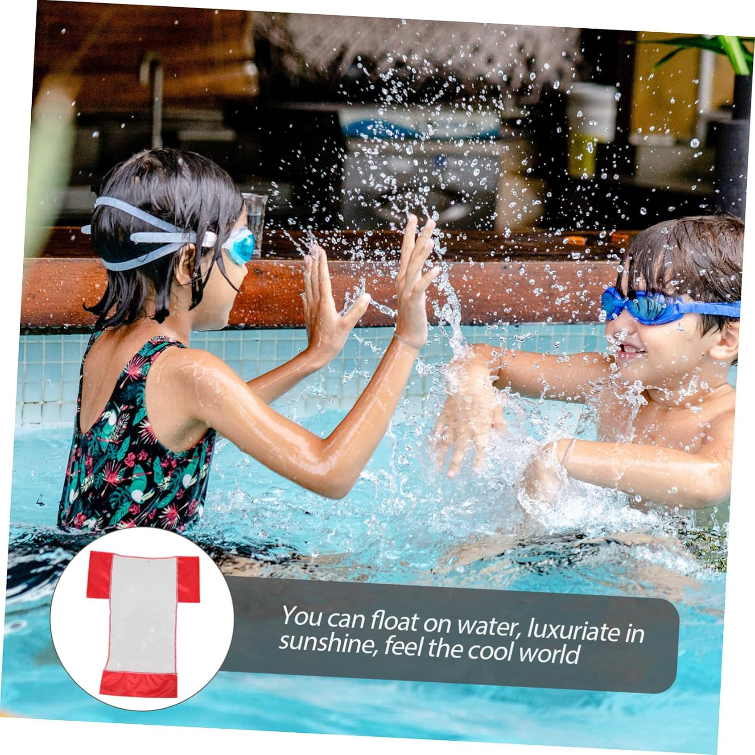 Alasum 2Pcs Swimming Pool Mesh Chair Net Bag Baby Pools Summer Inflatable Noodle Chair Mesh Noodle S Bulk Accessory Swim Accessory Funny Swim Float PVC