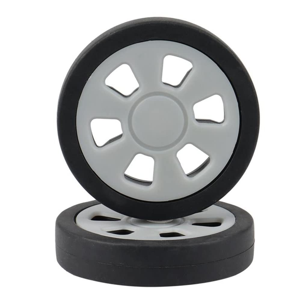 Anlayliay 8X Luggage Accessories Wheels Aircraft Suitcase Pulley Rollers Mute Wheel Wear-Resistant Parts Repair 55X12Mm image number 2