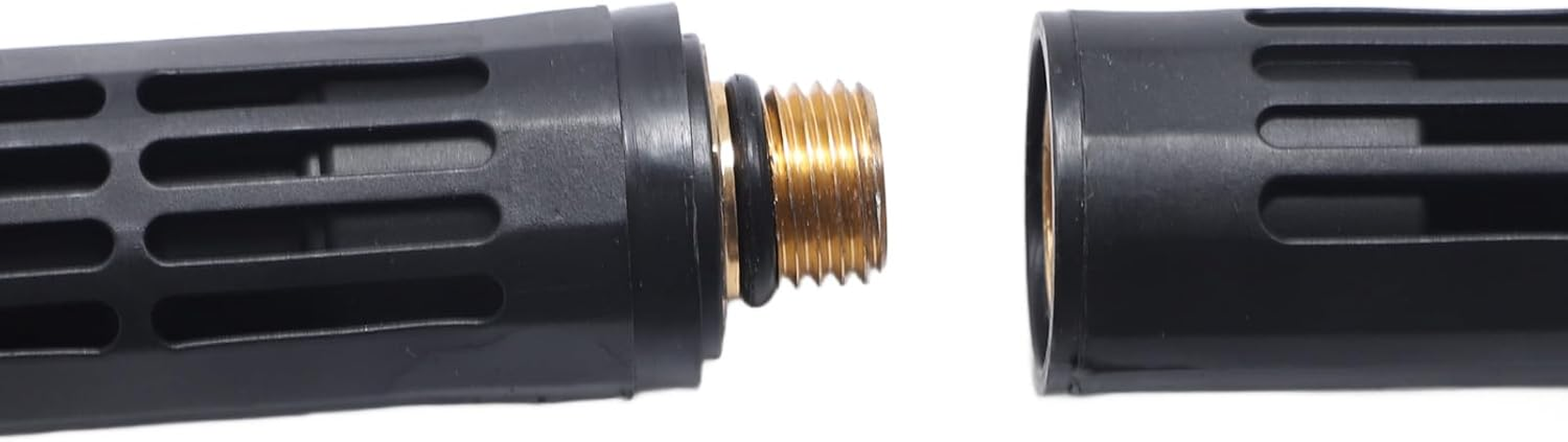 Pressure Washer Extension Wand Set, 1/4 Inch Quick Connect Power Washer Lance, Stainless Steel Pressure Washer Wand Extender, 1 Gutter Cleaner Attachment Curved Rod image number 5