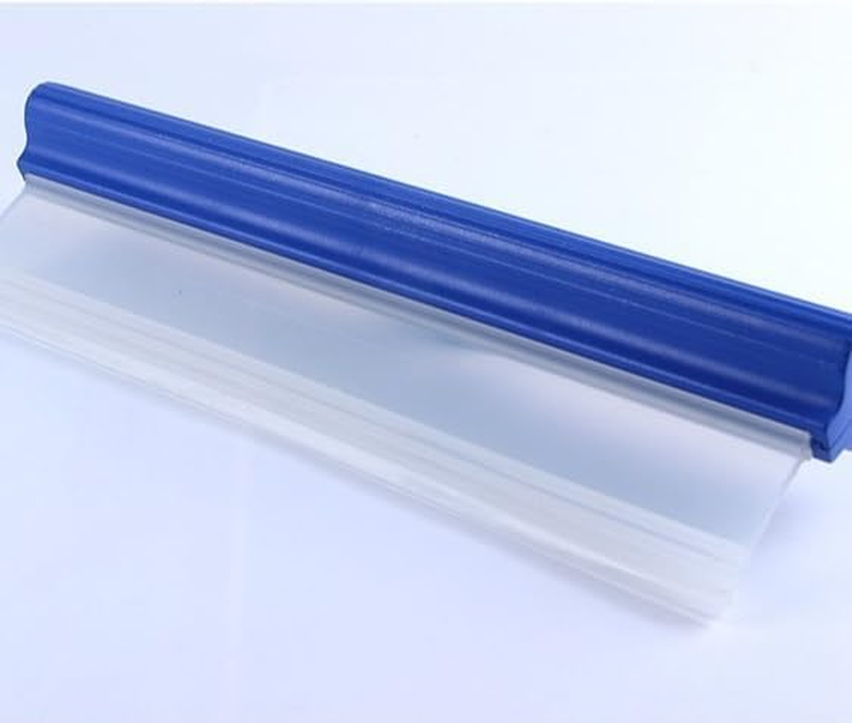 9.5 * 31Cm Silicone Car Squeegee - Automotive Water Wiper for Drying, Flexible T-Bar Water Blade for Windshield, Glass, Window, Mirror, Bathroom (Blue, 9.5 * 31Cm) image number 2