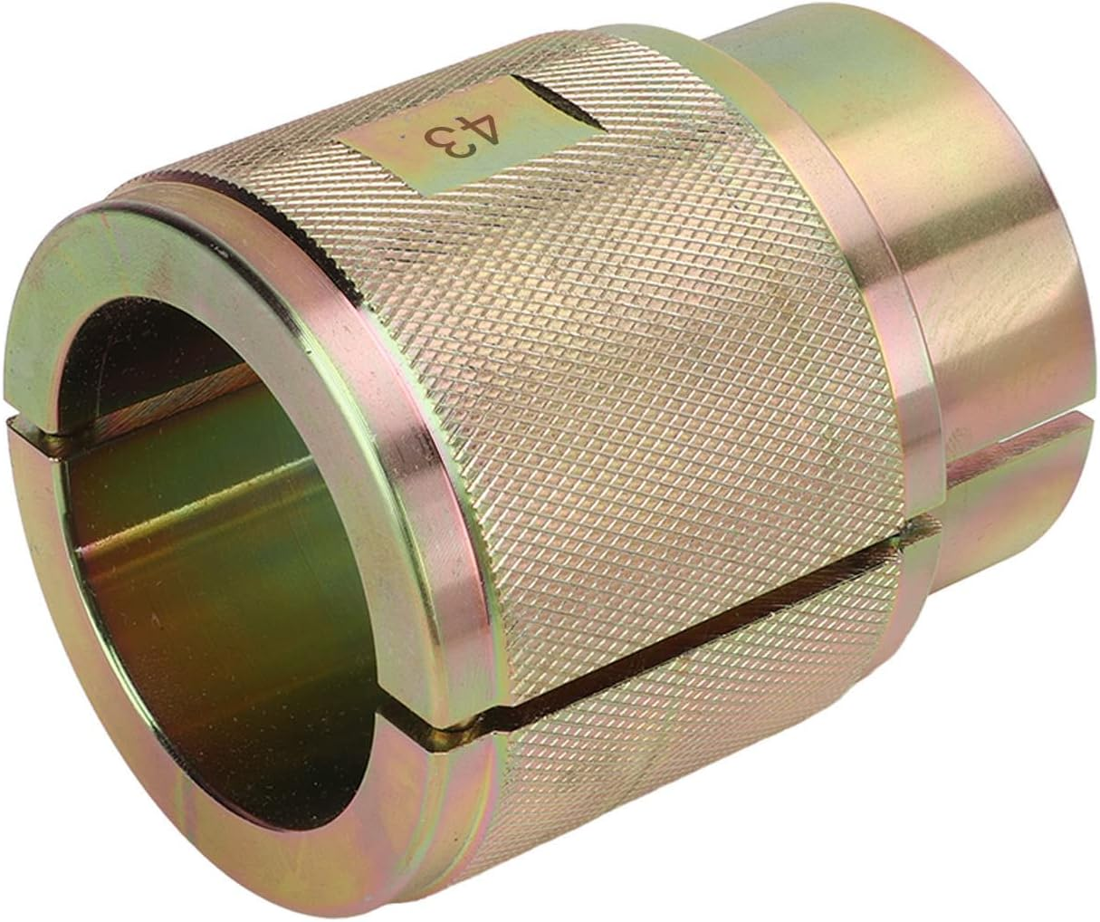 Akozon Motorcycle Fork Seal Driver Tool Split Design Carbon Steel Dirt Bike Fork Seal Tool for Traditional Inverted Front Forks(43Mm) image number 6