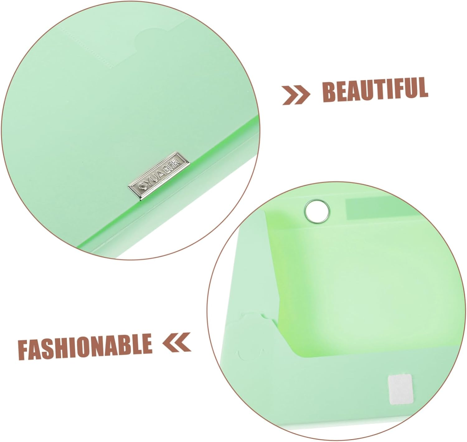 Data Box File Paper Document Storage Box File Organizer Plastic Reusable Desk Accessory image number 1