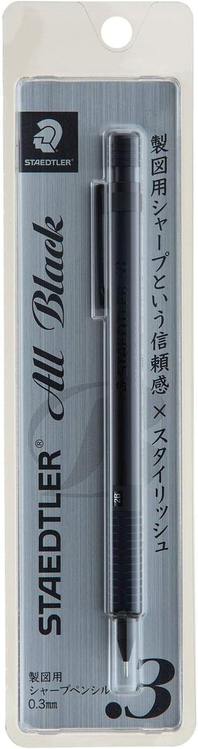 Staedtler 925 35-03B Mechanical Pencil, 0.3Mm, Drafting Mechanical Pencil, All Black image number 6