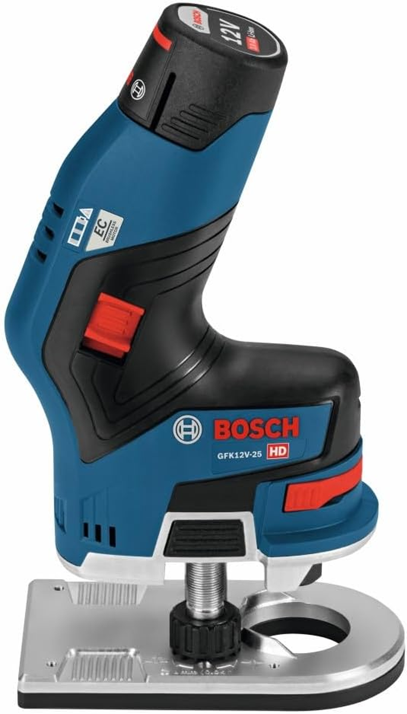 Bosch 12V Max EC Brushless Palm Edge Router (Bare Tool) GKF12V-25N image number 4