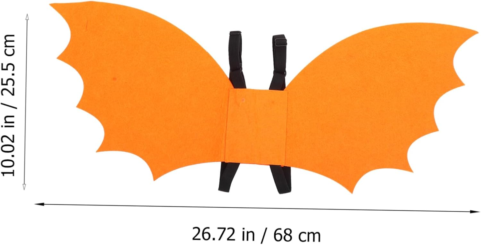 1Set Bat Wings for Boys and Girls Cosplay Costume Accessories for Halloween Parties Dress up Lifelike Design for Years Old for Carnival Photo Props Themed Events