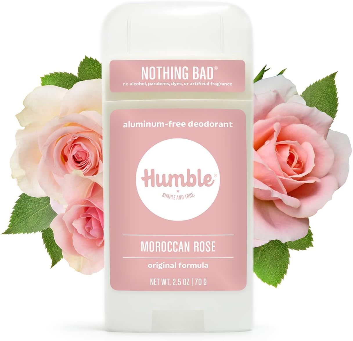 Humble Brands - All Natural Deodorant Stick Moroccan Rose - 2.5 Oz. image number 3