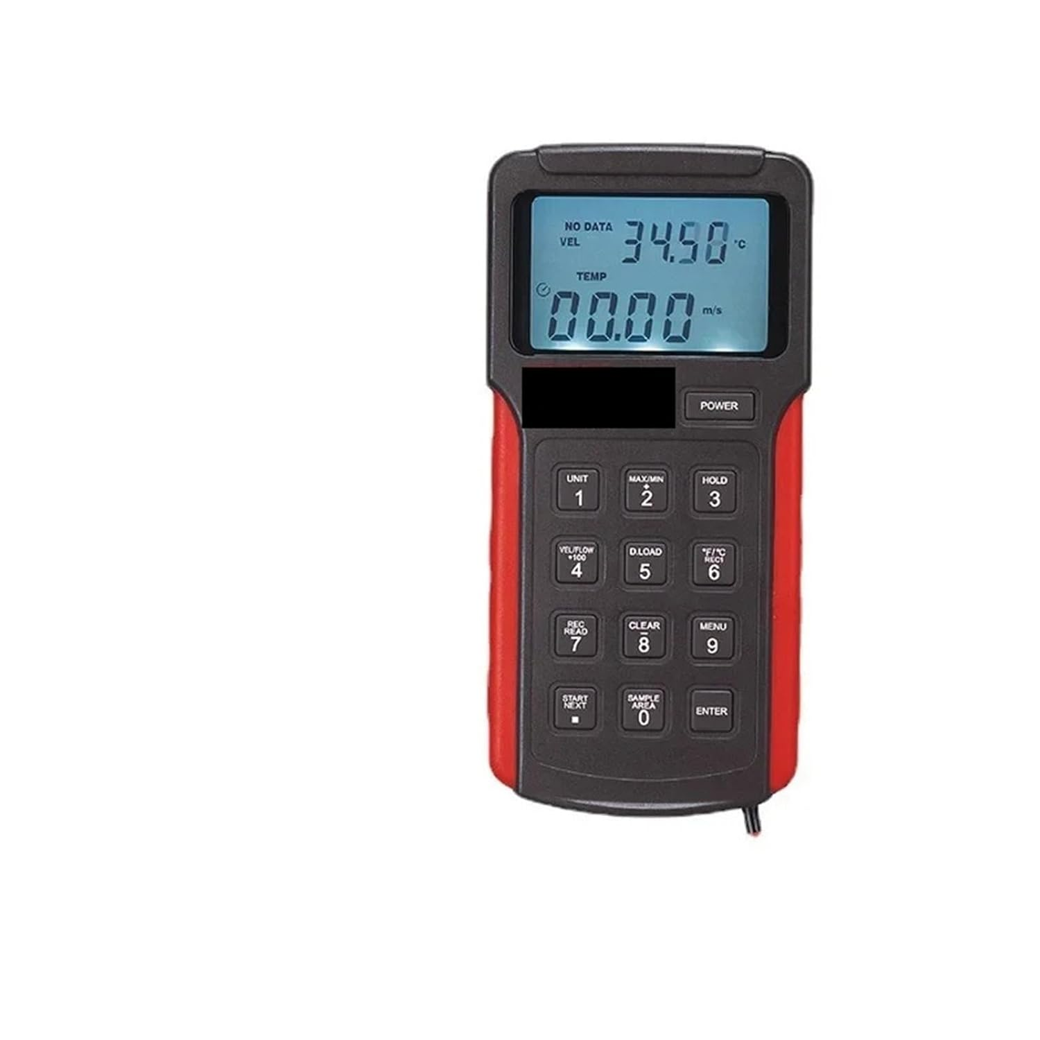 Anemometer with Switch LCD Backlight USB Data Transfer Wind Speed Unit image number 4