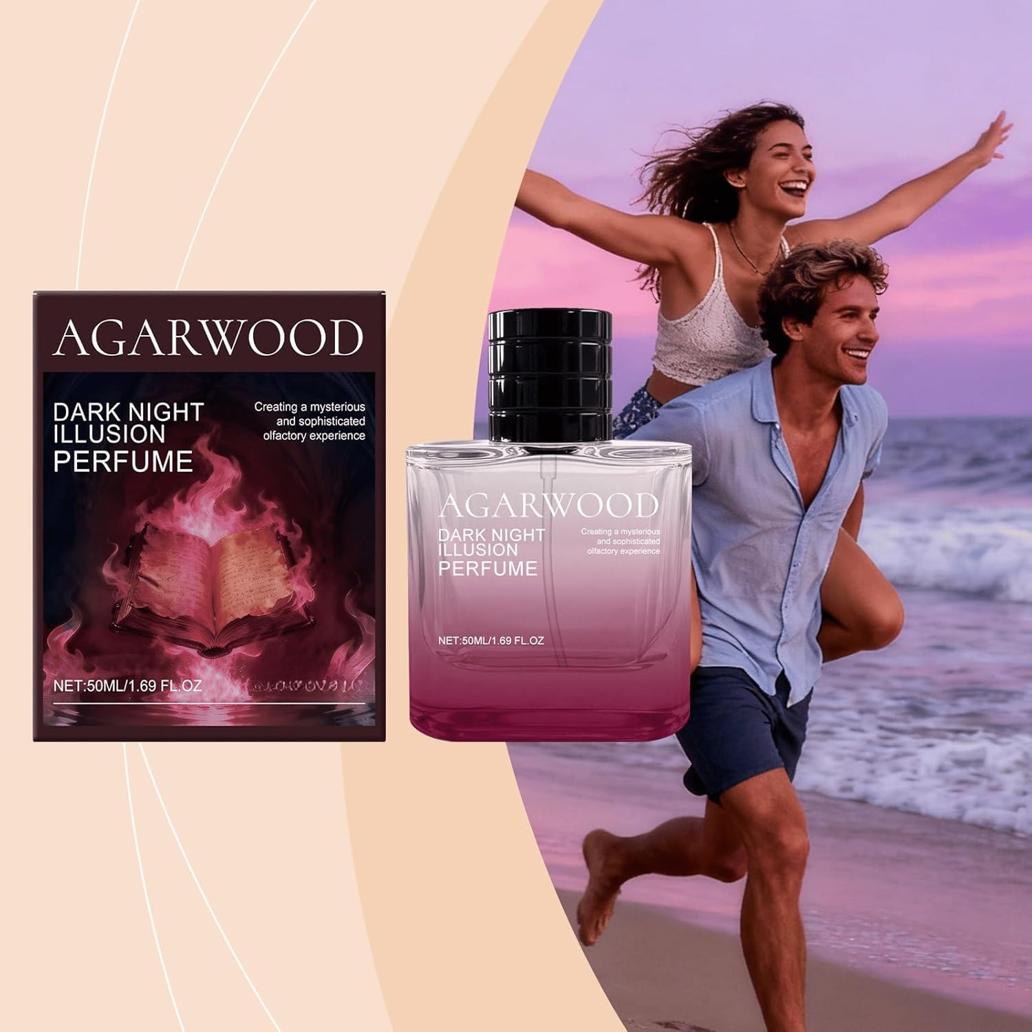 Dark Oud Eau De Parfum &ndash; Soft & Subtle Fragrance Mist for Daily Use, Light Aromatic Scent for Hair & Body (2Pcs) - 1Pcs image number 4