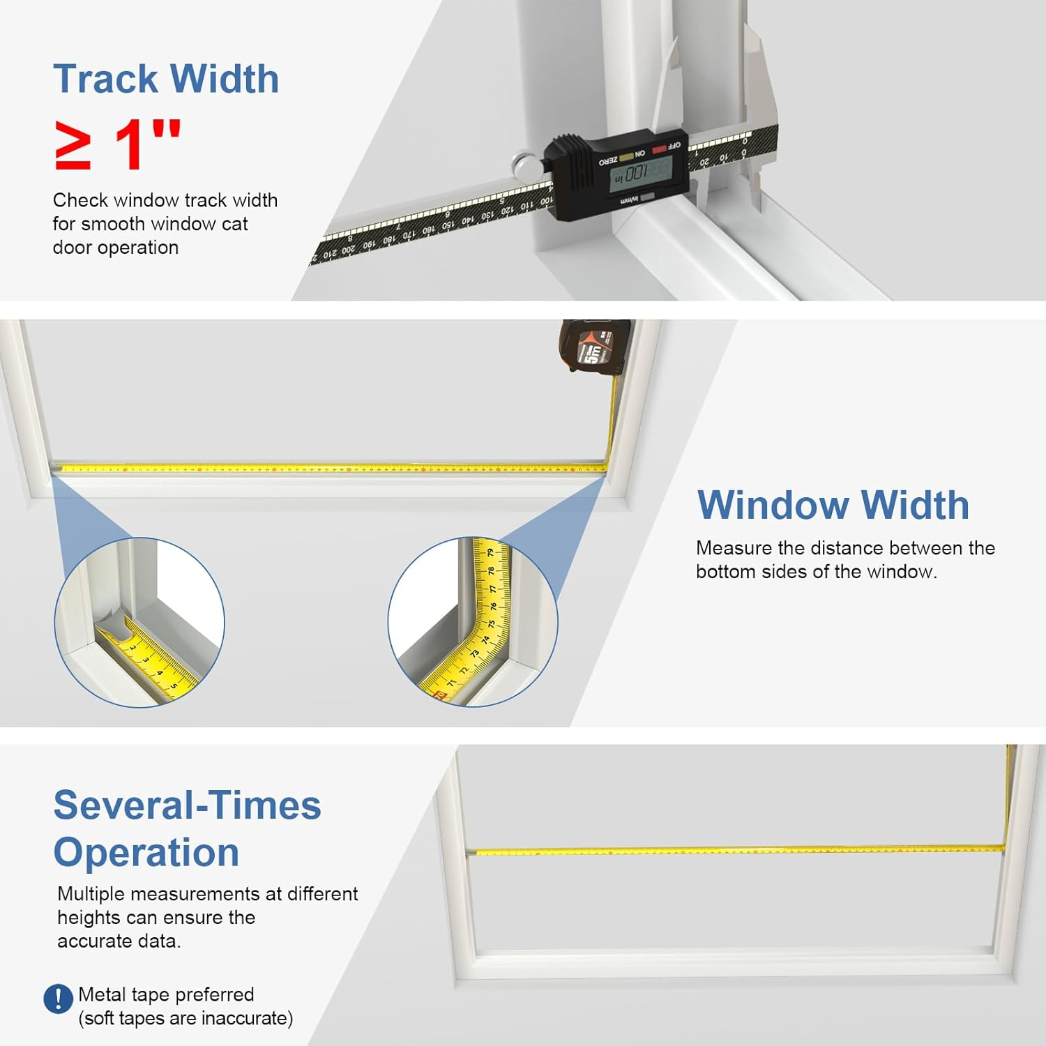 Adjustable Aluminum Pet Door for Window 31.7"-39.3" Wide, 4-Way Lock & Magnetic Closure Window Cat Door,No-Tool Cat Window Door Insert,Cat Door for Window with Steel Alloy Screen,Ventilation Bug-Proof