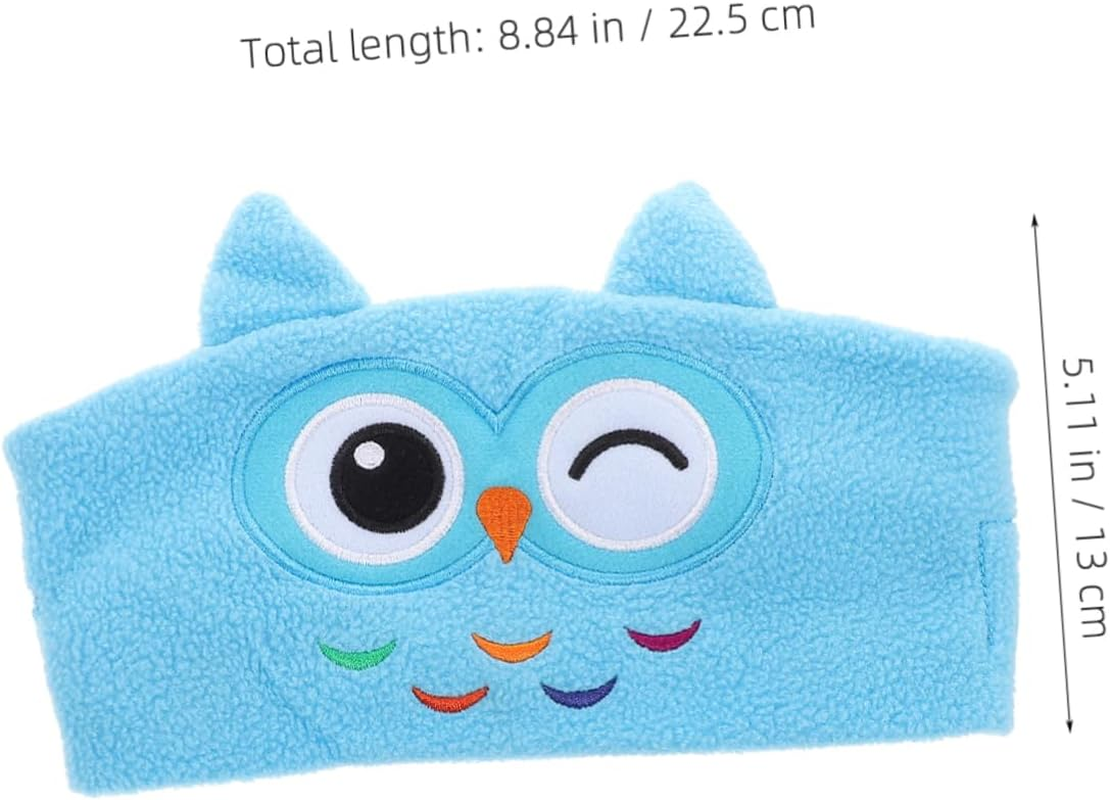 HOLIDYOYO Wireless Kids Headband Headphones Volume Limiter, Soft Skin-Friendly for Toddlers and Infants, Safe Music Earphones Owl Design for Travel and Sleep image number 3